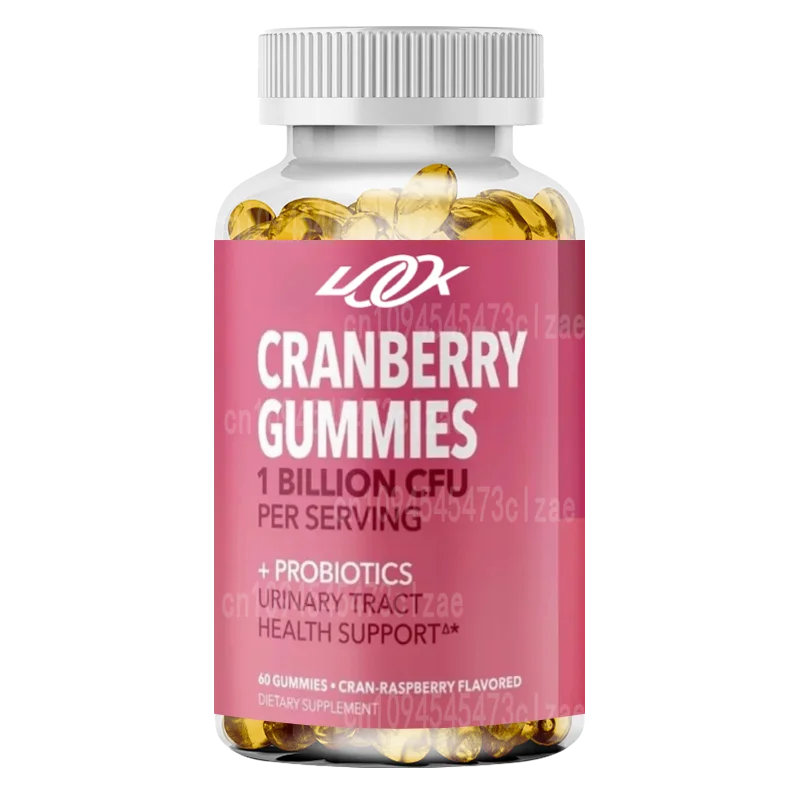 

Female Probiotic Cranberry Gummies - Urinary Health and PH Balance -1 Billion CFU of Lactobacilli for Bladder and Vaginal Health
