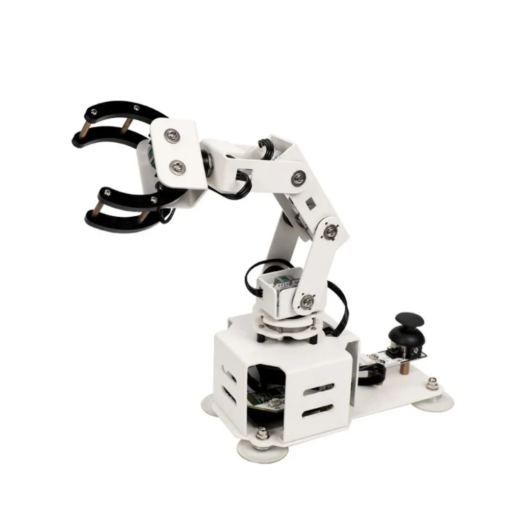 XArm 1S Hiwonder รถบัสอัจฉริยะ Servo 6 DOF แขนหุ่นยนต์การสอนแขนหุ่นยนต์ PS2 APP ควบคุมสมาร์ทของเล่น