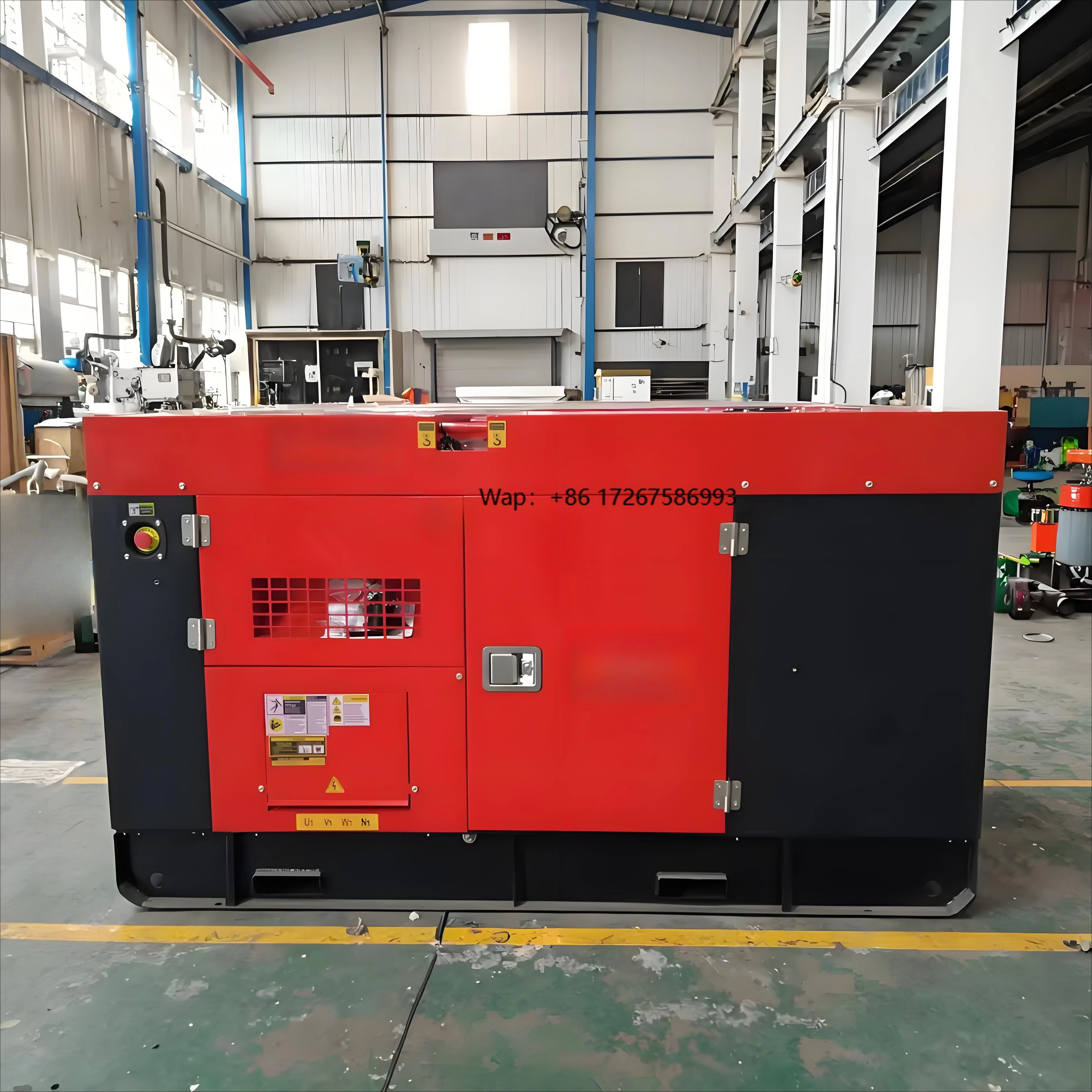 Industrial 20kw 25kva 30kw 40kw 50kva 60kva 100kva 100kw 150kva 200kw -800kva Price 3phase Single Super Silent Generators