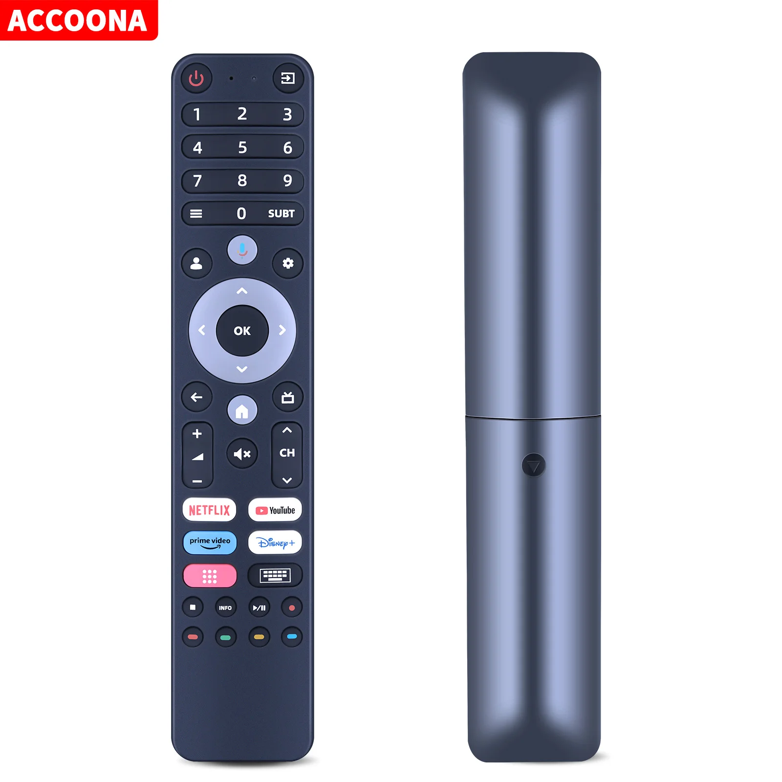 New Voice TV Remote Control For Kogan Dyon FB-Typ-33 iGoo-TV 40F 55U INNOS G32F G40F 43F 43U 50U 55U