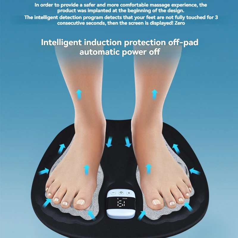 

Intelligent 3D Foot Massager Foot Muscle Massage Foot Pulse Acupoint Massage Pad Home Foot Therapy Machine Leg Beauty Artifact