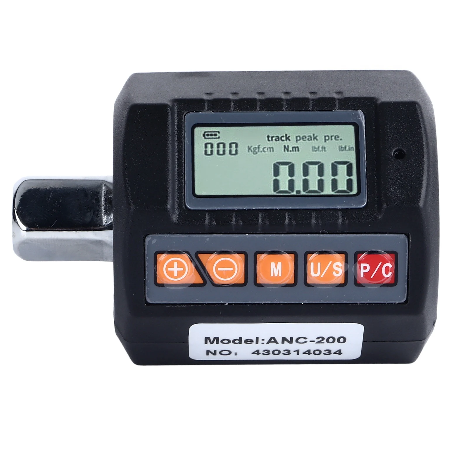 

Цифровой измеритель крутящего момента, портативный адаптер для динамометрического ключа, измеритель крутящего момента для гаечных ключей, инструмент для ремонта автомобилей, 200 Н·м