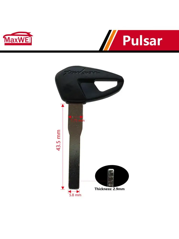 AliExpress NONE Motorcycle Replacement Key For Bajaj Pulsar Bike Pulsar 220 Pulsar 180 RS200  DOMINAR 200 NS200 AS200 Blank Keys