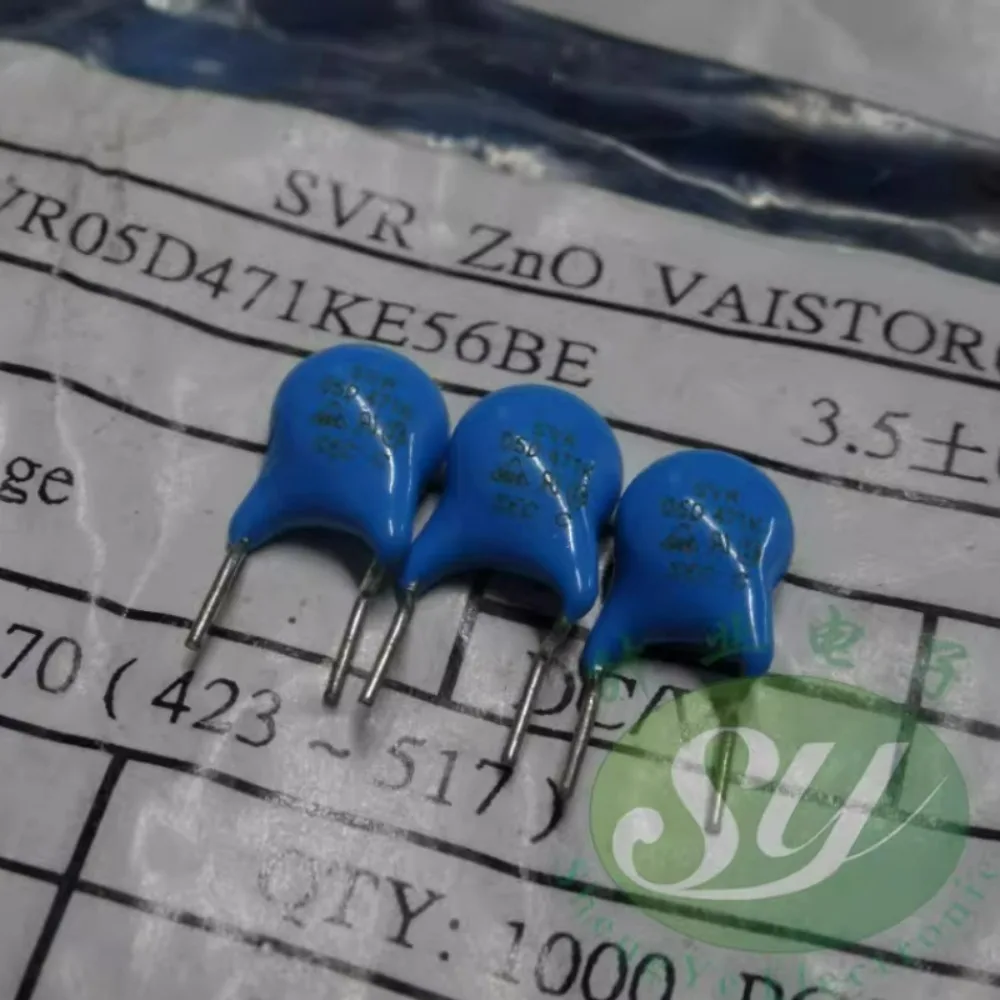 50pcs/lot SVR05D471KE56BE Brand New Through-hole Varistor 05D471K