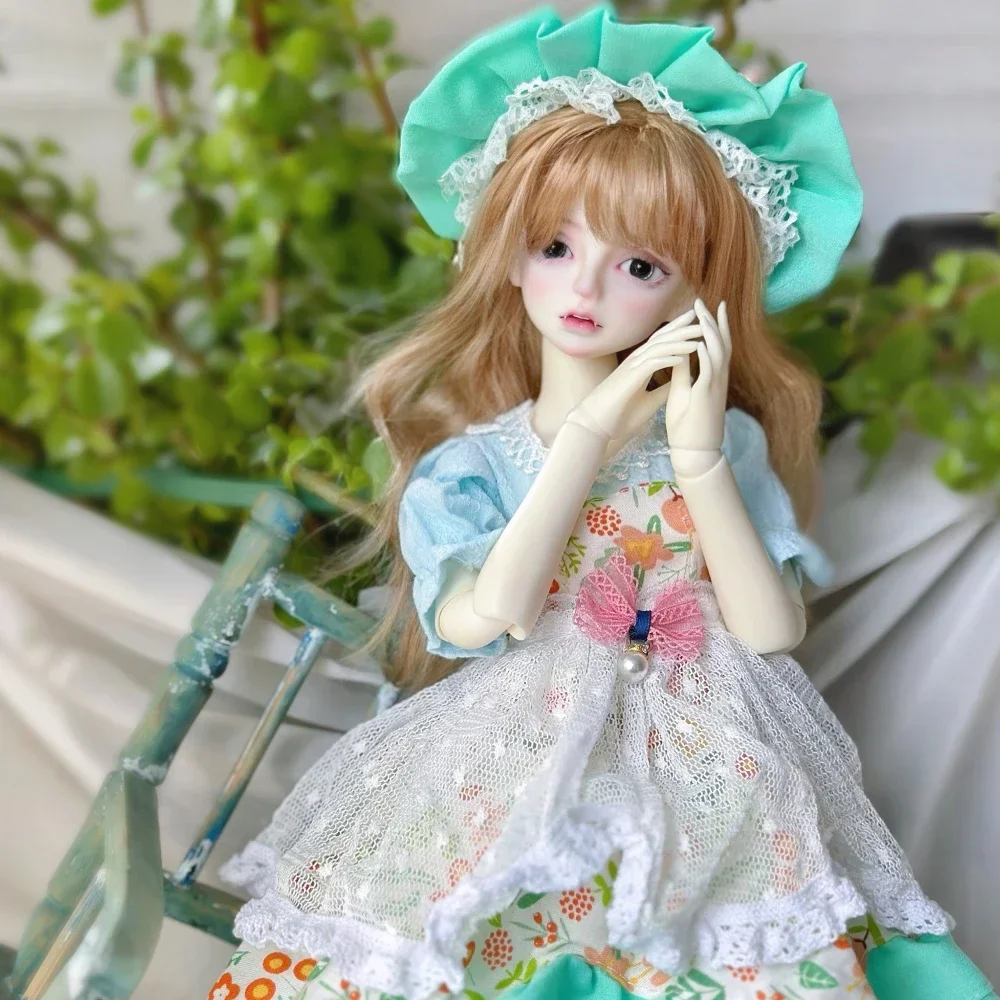 패션 1/4 인형 옷 45cm BJD 인형용 사랑스러운 공주 스커트 DIY 소녀 장난감 드레스업 놀이 집 인형 액세서리, 인형 미포함
