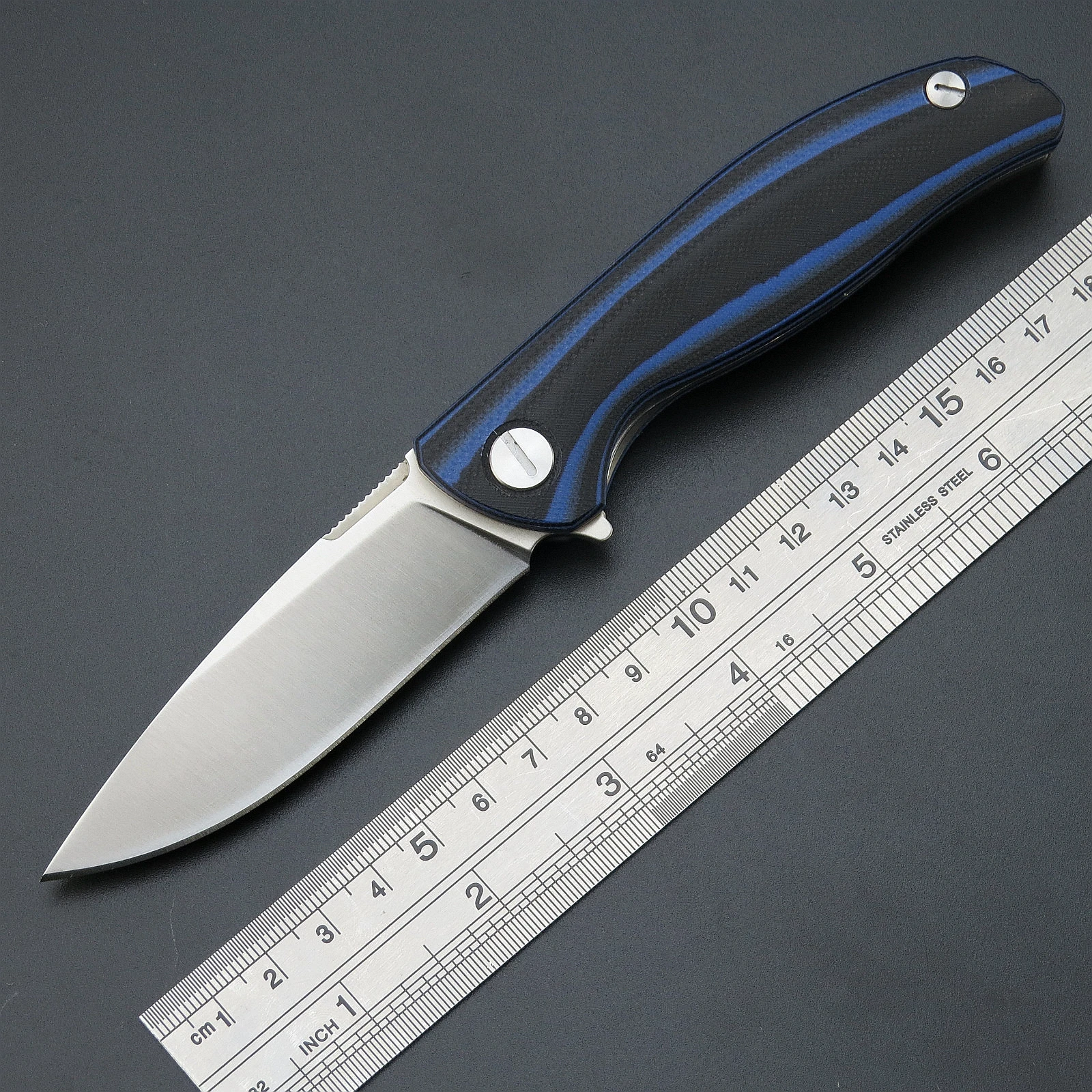 High quality Eafengrow F3 Camping Folding Knife 9Cr Blade G10 Handle Pocket Tactical Knife Flipper Outdoor Utility Knives