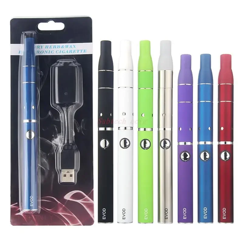 

Electronic Cigarettes EVOD Ago G5 Dry Herb Vaporizer Blister Kit E Cigarette Herbal Vape Pen Evod Battery Chamber Heating Ecig