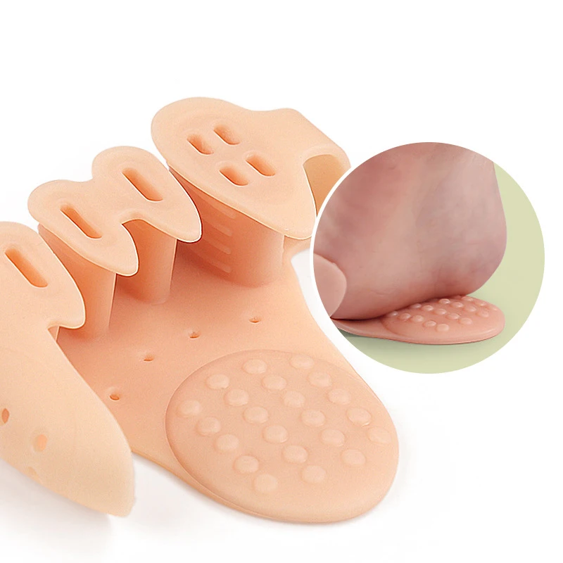 Toe Separator Hallux Valgus Bunion Corrector Orthotics Feet Bone Thumb Adjuster Correction Pedicure Splint Foot Straightener