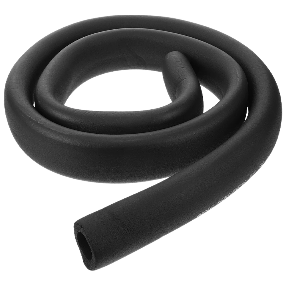 

1.8m Pipe Insulation Tube Flexible Foam Covers Water Hose Ac Tubing Black Plumbing Heat Loss Prevention Anti Freeze Outdoor