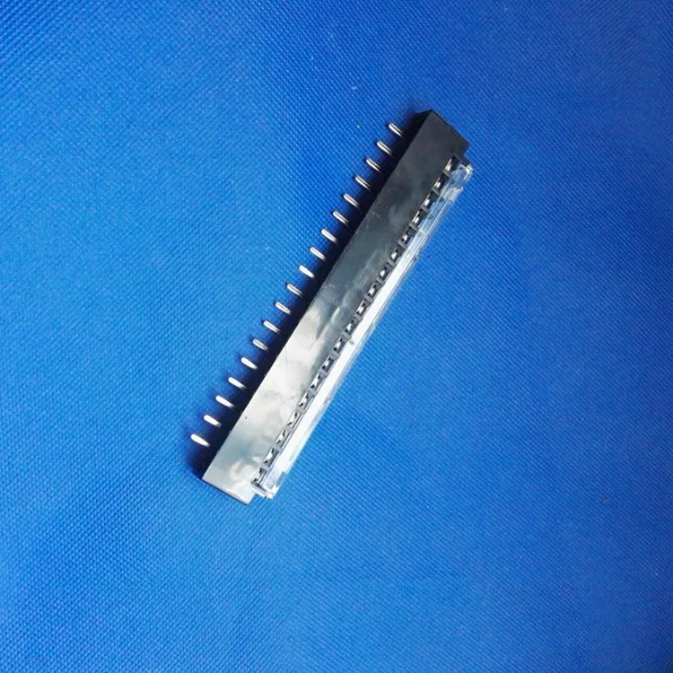 Barrier terminal row with dust-proof transparent cover spacing 9MM spot direct supply 18P