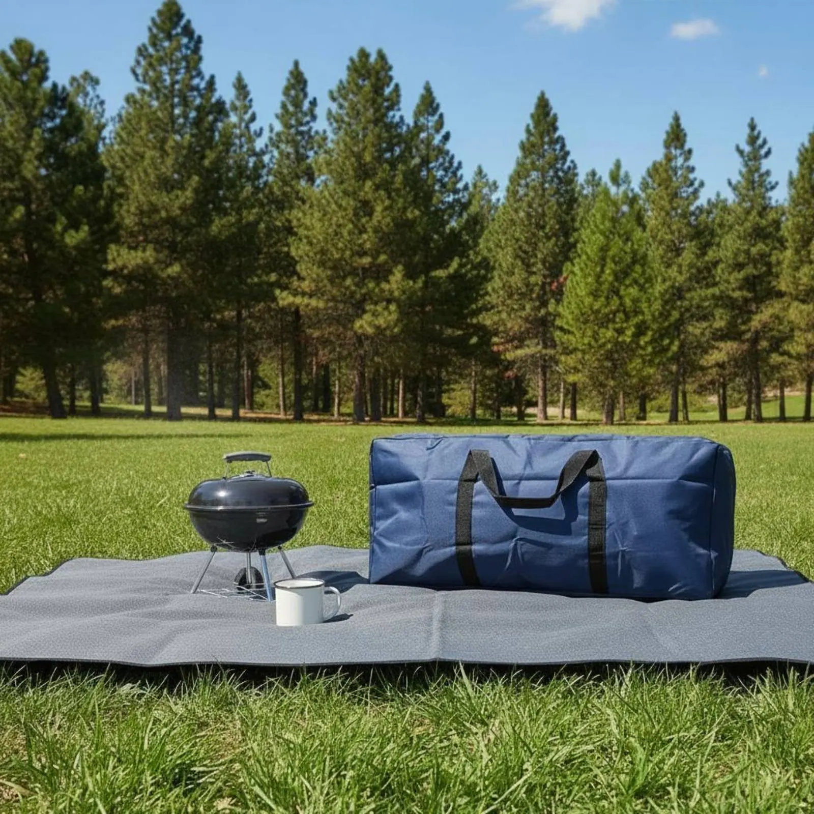 Grill Storage Bag Sturdy Bbq Storage Bag Grill Carry Case Lightweight BBQ Carry Case Waterproof for Outdoor, Camping