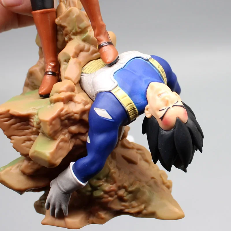 Figuras de Dragon Ball Z Lazuli de 25CM, Android 18 VS Vegeta, figuras de acción de PVC, colección de Anime, estatua, modelo de juguete, regalos de cumpleaños