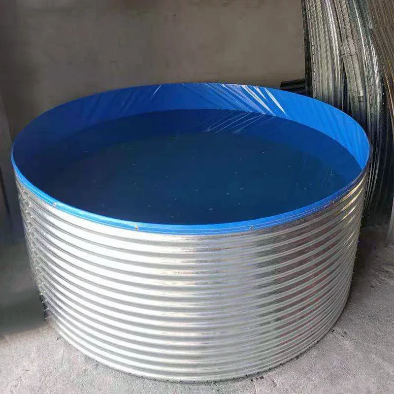 

Cross-border Manufacturers Direct Large Outdoor High Density Galvanized Sheet Culture Pond Canvas Fish Pond