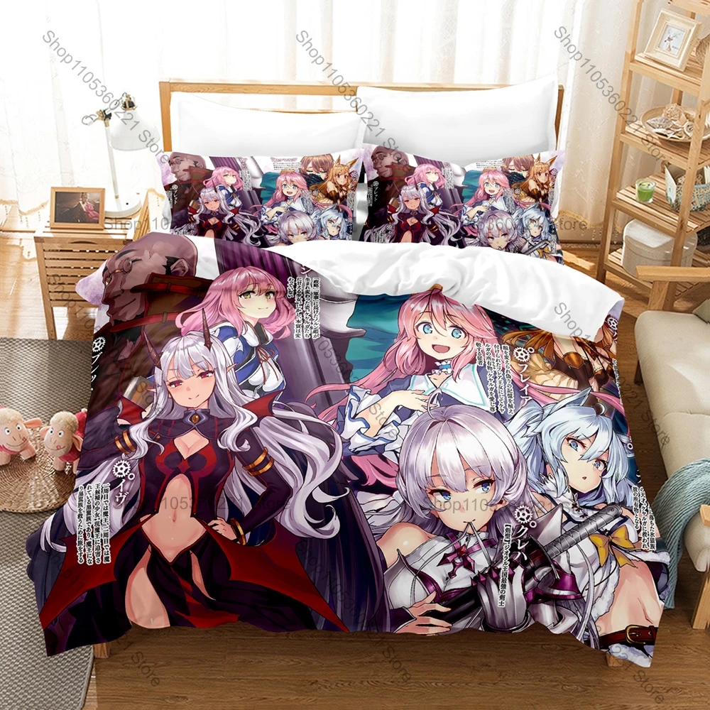 Cool Anime Themed Redo of Healer Duvet Cover + 2 Pillowcases, Cozy Printed Bedding for Home & Dorm