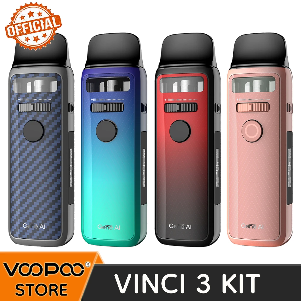 

Original VOOPOO VINCI 3 Kit Sample Electronic Cigarette MTL DL Vaporizer