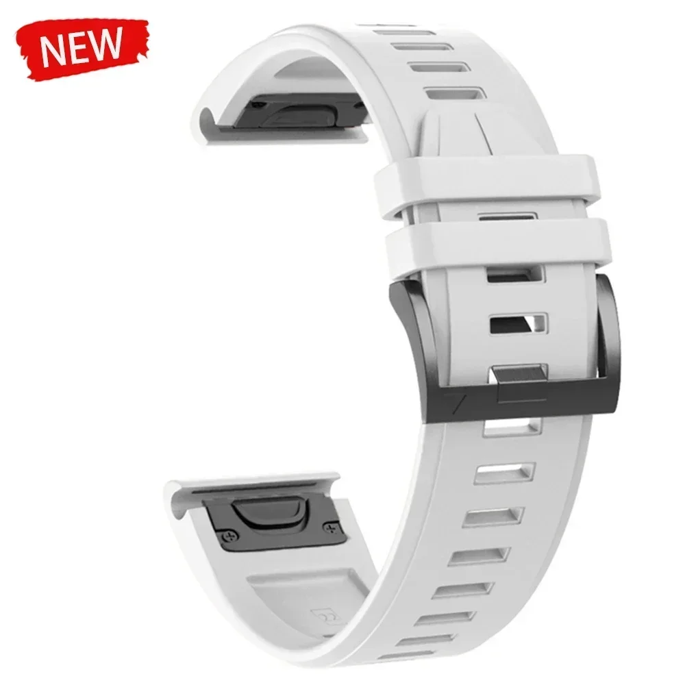 QuickFit Siliconen 22 26mm Band voor Garmin fenix 6 6X Pro 7 7X 5X 5 Plus fenix8 E Horlogeband Forerunner 955 965 Tactix 8 Armband