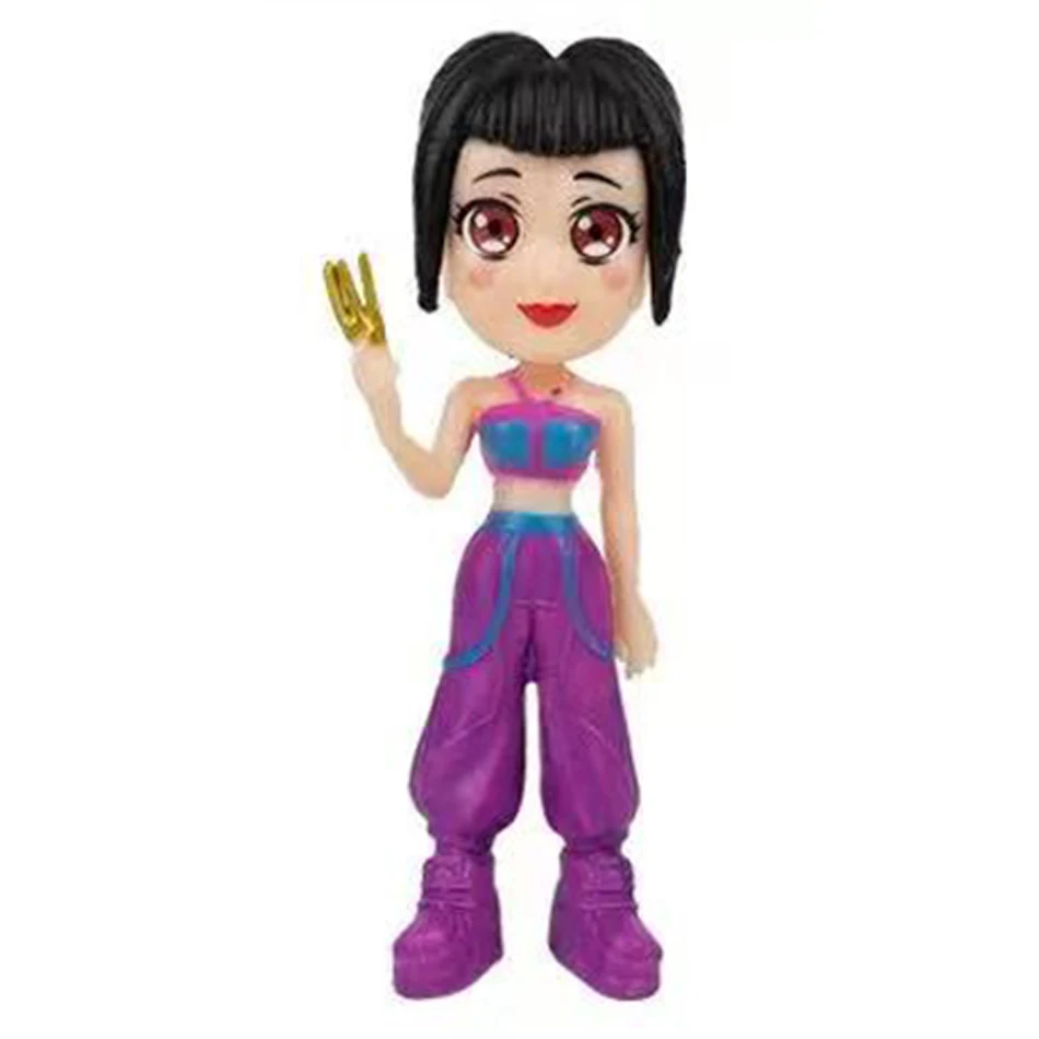 8 Uds Anime Kpop Demon Hunters figura modelo juguete dibujos animados periféricos para juegos decoración de escritorio colección figuras juguete para regalos de chico