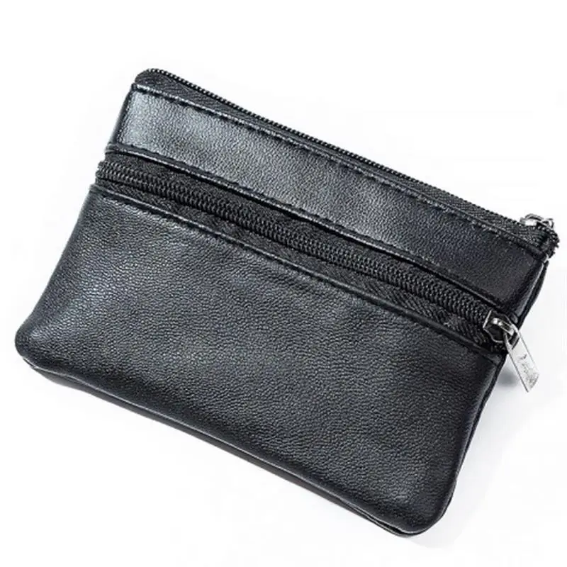 

Мягкий мужской и женский держатель для ключей с монетами на молнии, кожаный кошелек, сумка, подарок, новые мини-кошельки, кожаный держатель для ключей carteira