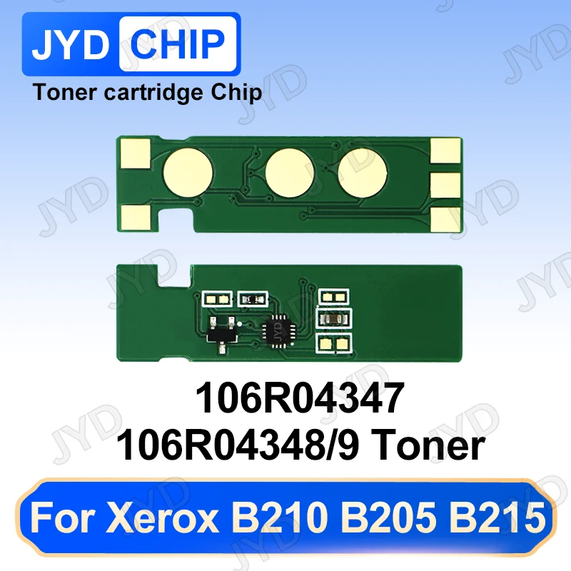 Compatible con B215 B210 B205 101R00664 Chip de tambor 106R04347 106R04348 106R04349 chip de tóner reinicio B210 para XEROX B205 B215 MFP
