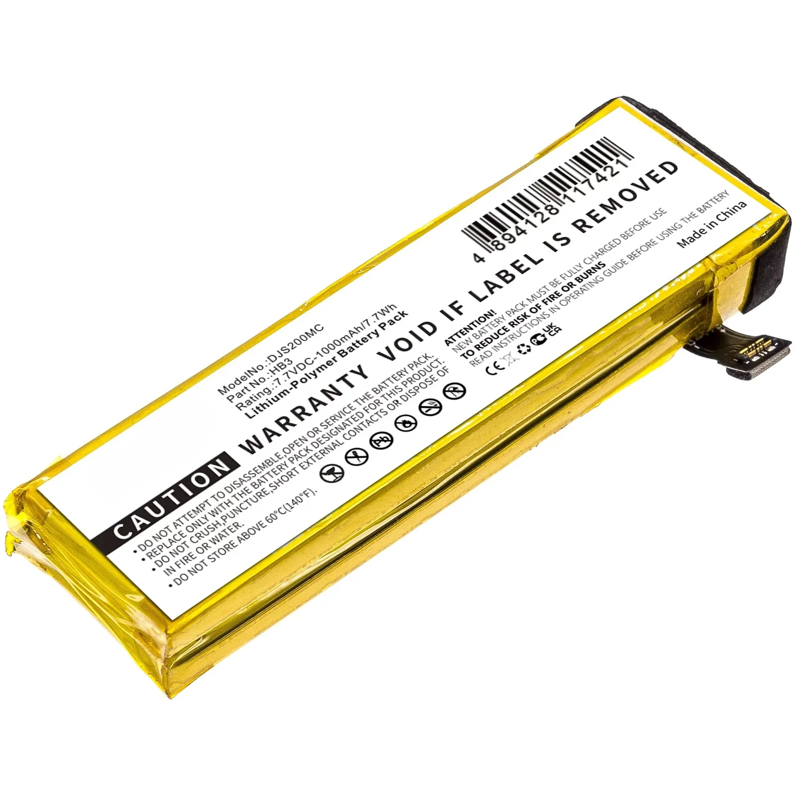 1000mAh 7.7Wh High Quality HB3 Replacement Battery 2ICP5/22/65 for DJI OSMO POCKET 1 POCKET 2