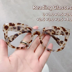 Portable Large Frame Reading Glasses Men Women High-definition Presbyopia Eyeglasses Diopter anti blue light Gafas 0 to +4.0