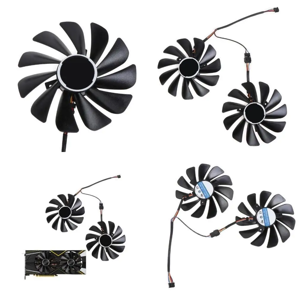 

Вентилятор охлаждения графики Y1UB для Radeon RX 5700 4PIN12V 0,45A FDC10U12S9-C