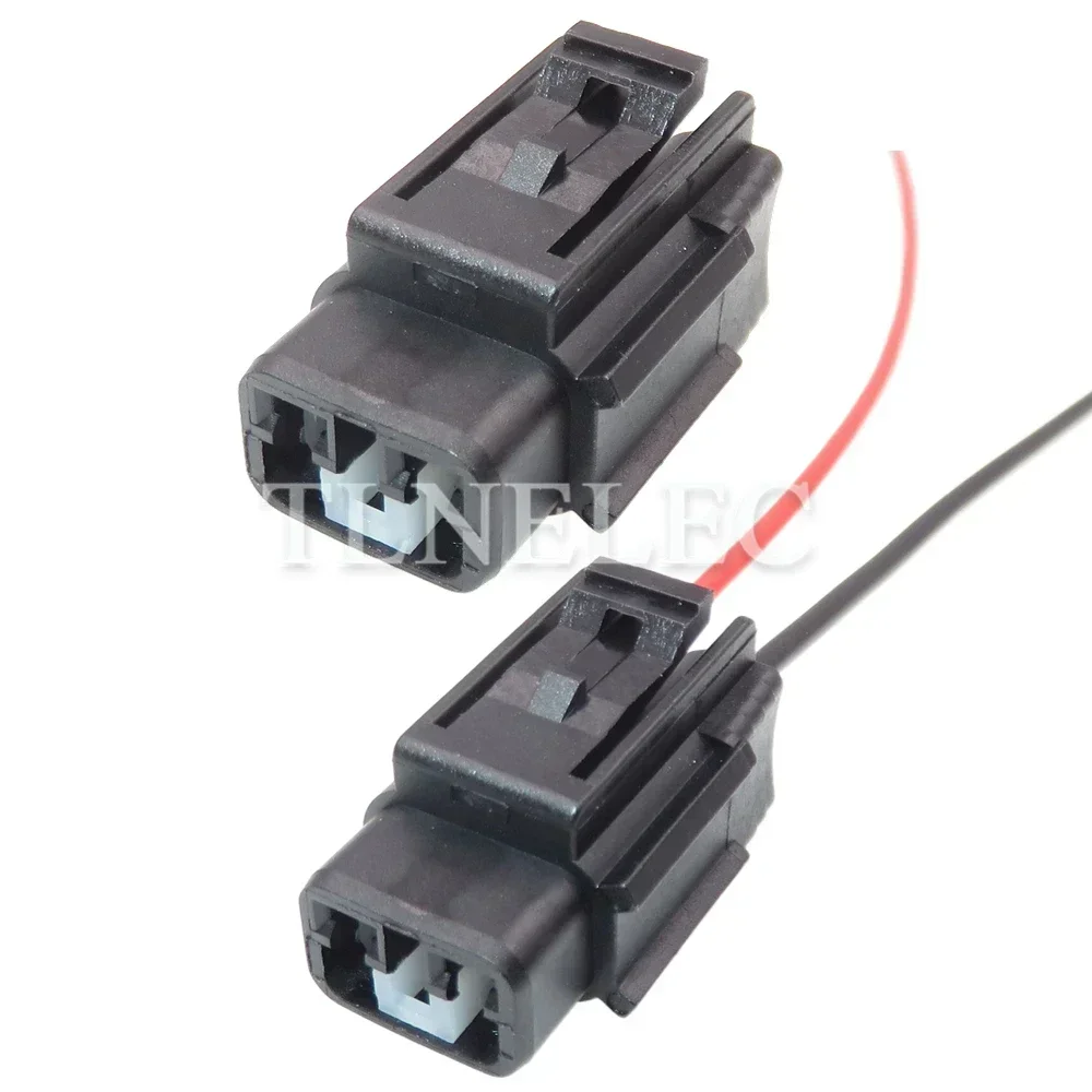 2 Pin Way Automobile Wire Harness Connector With Wires Car Air Conditioning Heater Sealed Sockets