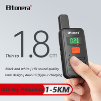 Btonera T1 Mini Walkie Talkie pmr 446 Profesional Walkie Talkies Largo Alcance mini Radio Wolkie Tokie Walkies de Largo Alcance