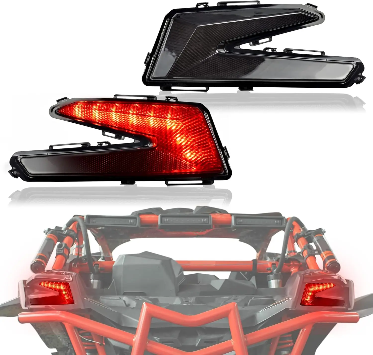 

LED Taillights Assembly for Can Am X3, Rear Tail Lights Brake Stop Lights Tail Lamps for Can-Am Maverick X3 XDS XRS Max Turbo R