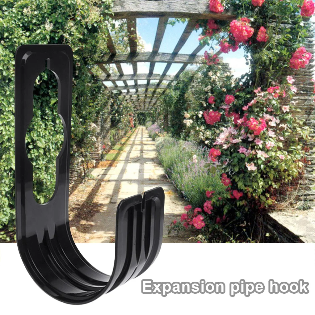 Telescopic Water Hose Pipe Hook ABS Plastic High Pressure Car Washing Water Tube Hose Holder Hanger, Green