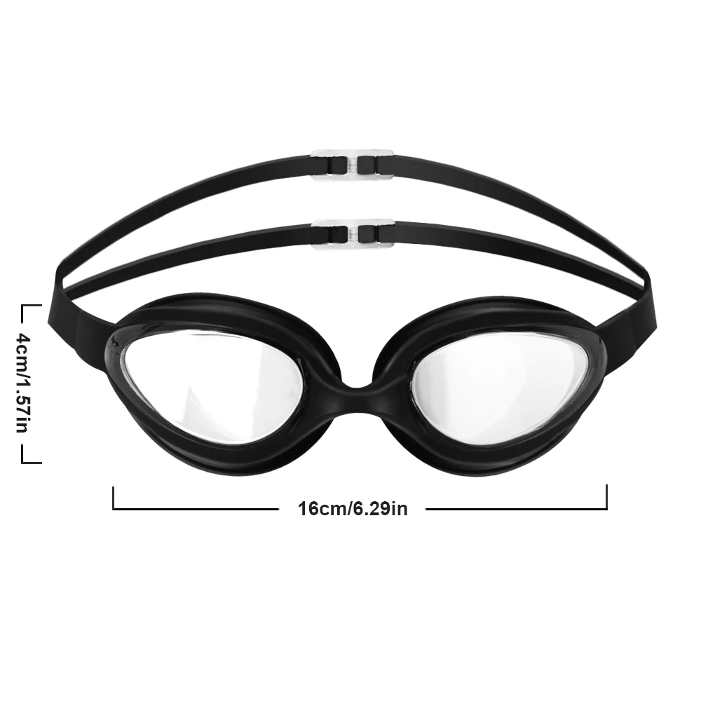 Schwimm brille Kappe Erwachsenen HD Anti-Fog Schwimm brille Set wasserdichte Silikon Schwimm brille Anti-UV-Schwimm brille