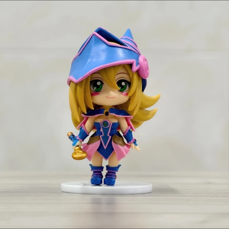 재고 있음 유희왕! 듀얼 몬스터 애니메이션 피규어 다크 마술사 소녀 액션 피규어 Pvc 컬렉션 장식 모델 인형 장난감 선물