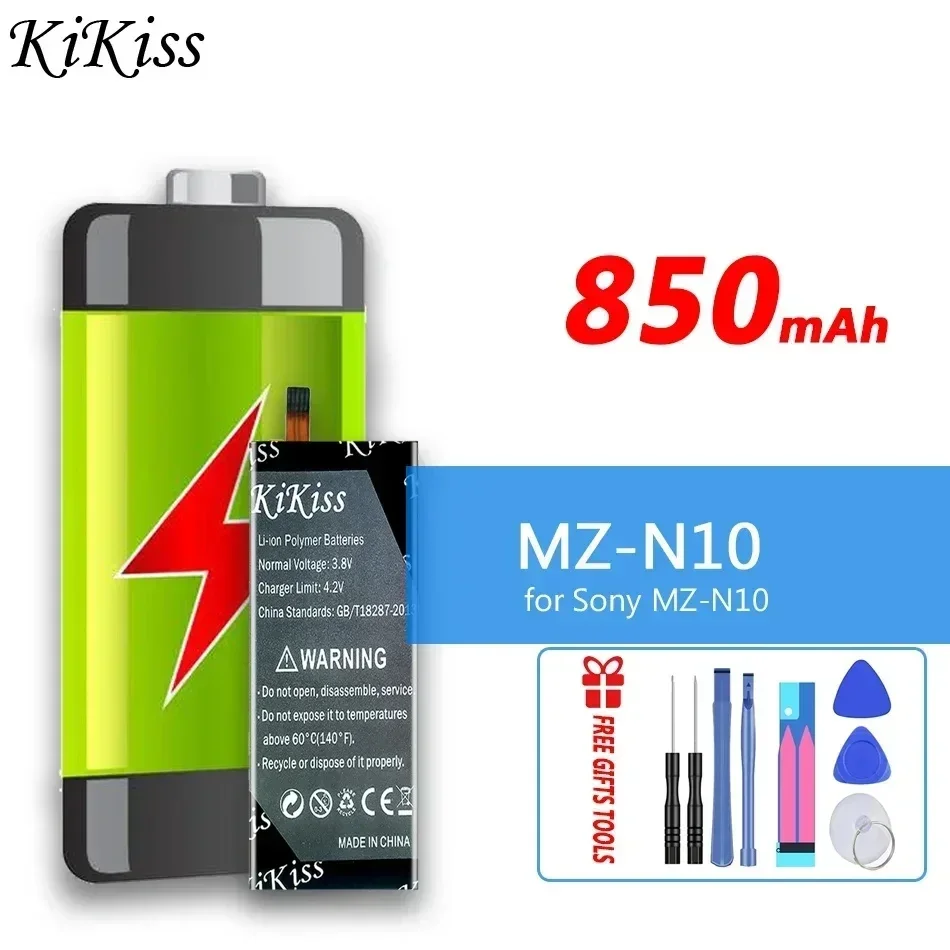 850mAh KiKiss Powerful Battery LIP-3WMB for Sony MZ-N10 MD N10