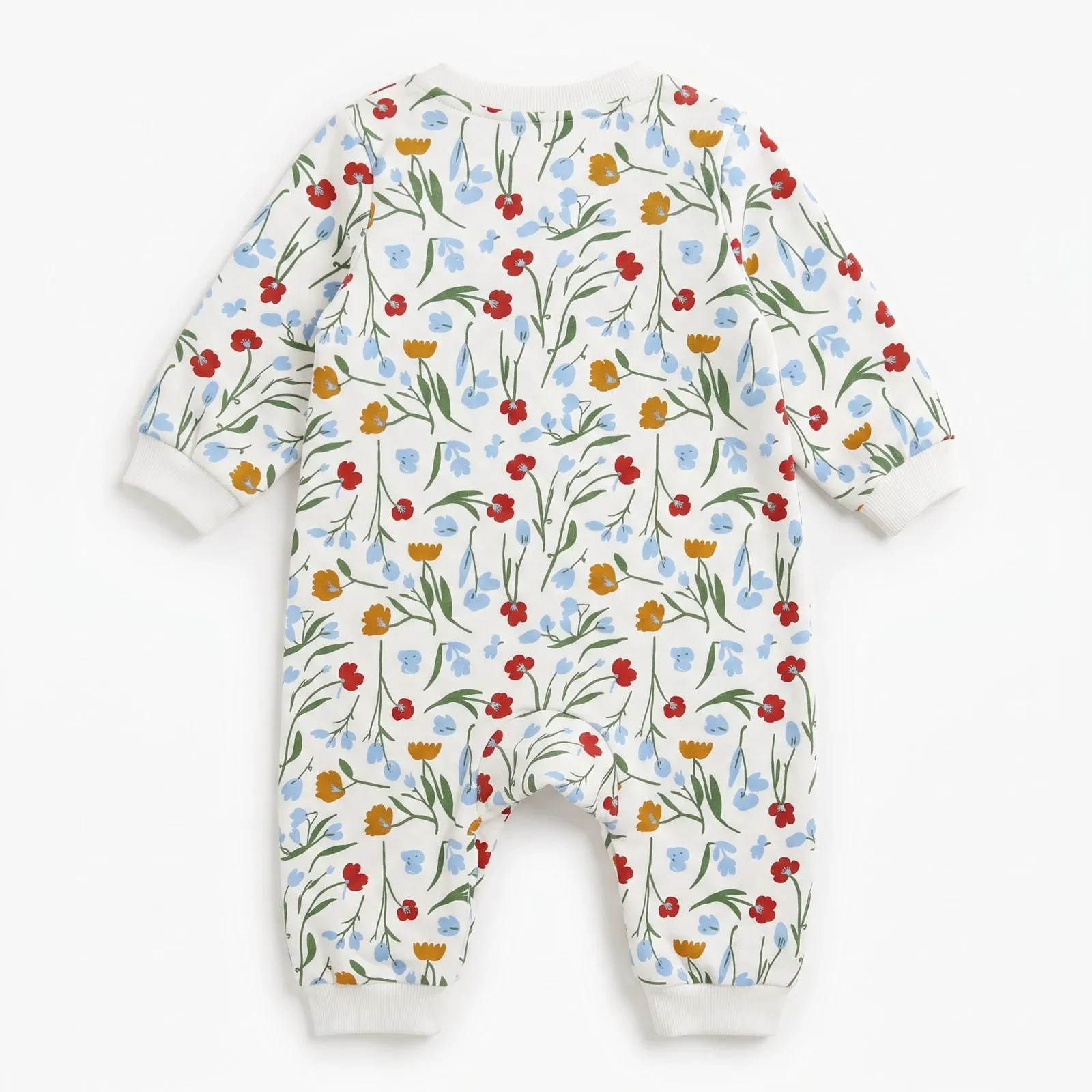 Niedliche Blumen-Overalls für Kleinkinder Frühlingskleidung Herbst Baby Mädchen Strampler Langarm – Detail 6