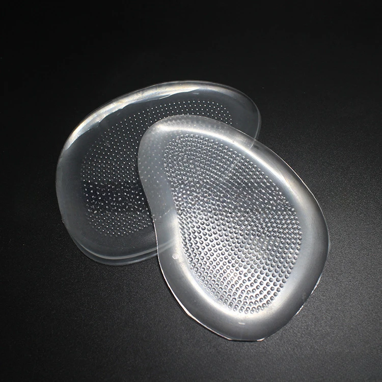 1Pair Women Silicone Gel Insoles for Shoes Forefoot Pad Insoles Inserts High Heel Insole for Shoe Inserts Pads Reduces  Pain image 4