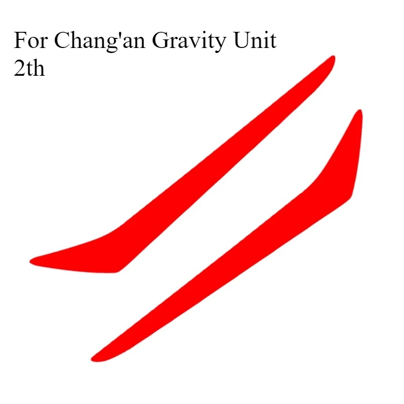 

For Chang'an Gravity Unit 2th Headlight Eyebrow Color Change Film Headlamp Eyebrow Luminous Anti-scratch Protection Film