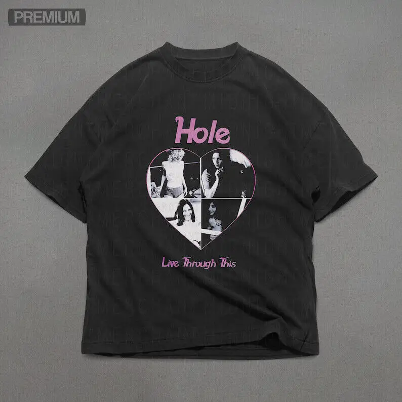 

Hole Band T-shirt, Comfort Colors Premium Cotton Shirt Anime Graphic T-shirts For Men Clothing Women Short Sleeve Tees