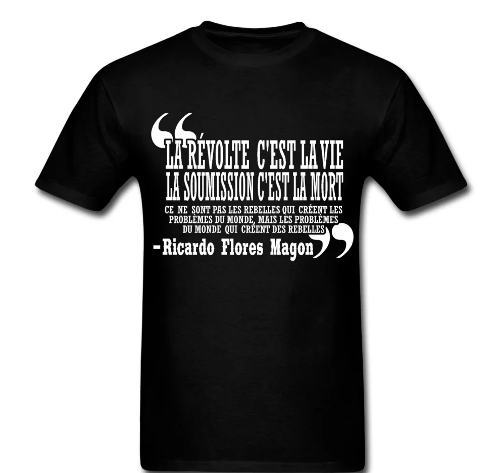 Zapatista EZLN Star Ricardo Flores Magon Quote T shirt Tee