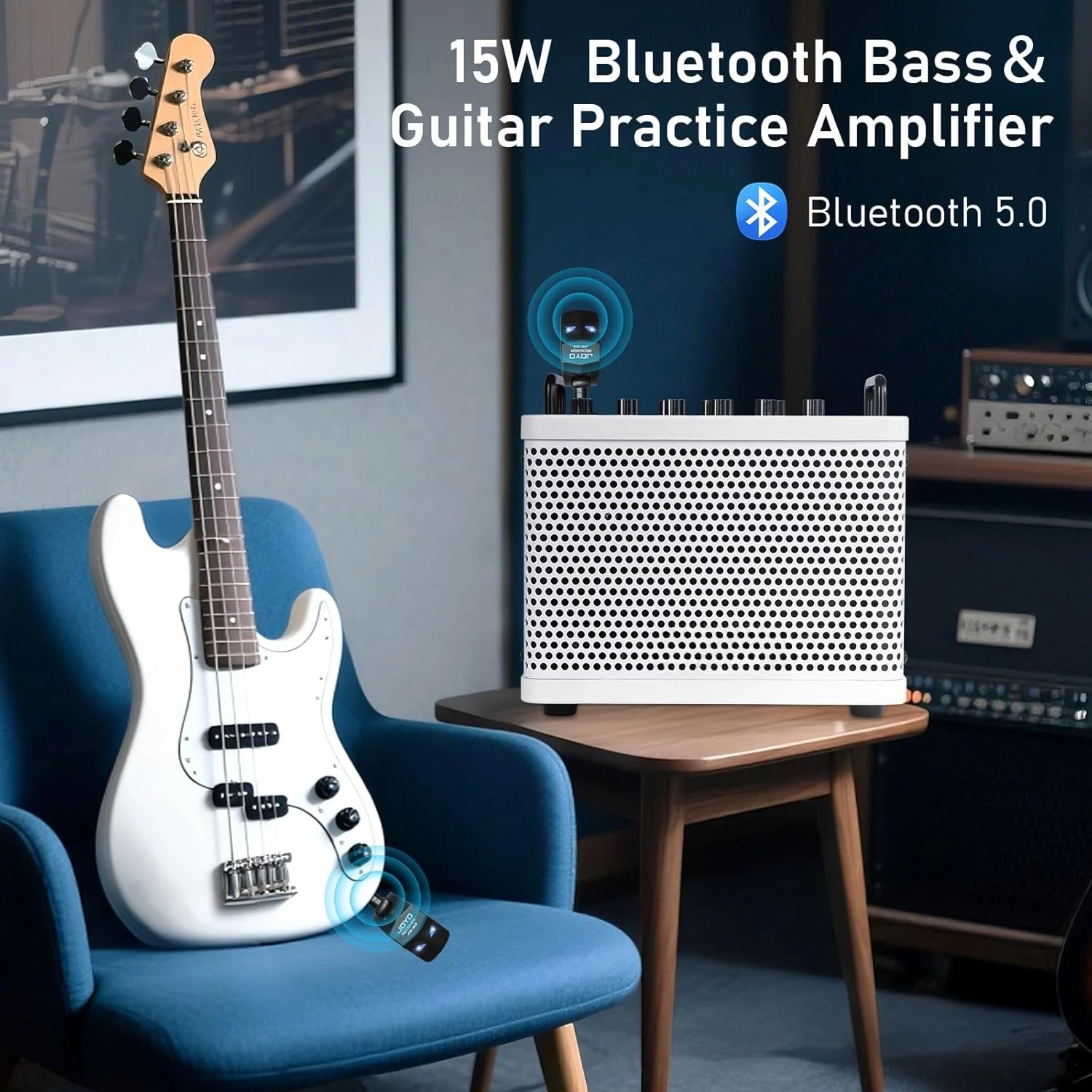 15W Portable Bass A…