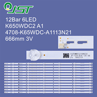 12pcs AOC 65U810 65U5080 65U5855EC ALUX AL65ASUHD 65LUA69K 65PUF6023/T3 65PUF6263/T3 K650WDC2 A1 4708-K65WDC-A1113N21 A1213K01