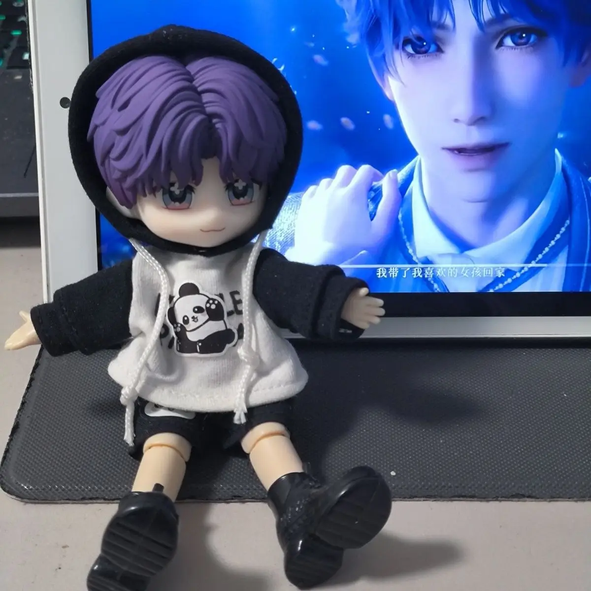 

Genuine Love and Deep Space Qi Yu OB11 Clay BJD Doll Handmade In Stock 12 Points Doll Handmade Complete Set Birthday gift toys