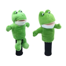 Plush Golf Headcover for Driver Fairway Golf Head Cover Frog Tortoise Protector Cover for Men and Women Golf Mascot Novelty Gift
