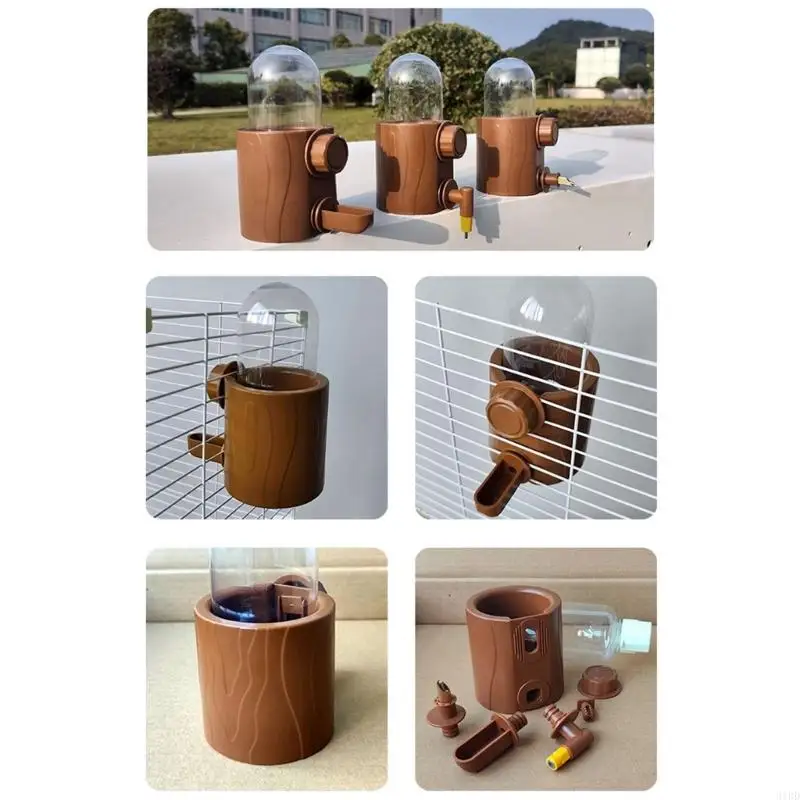   Scientifically Small Animal Water Bottle Prevents Spillage For Parrots Guineas