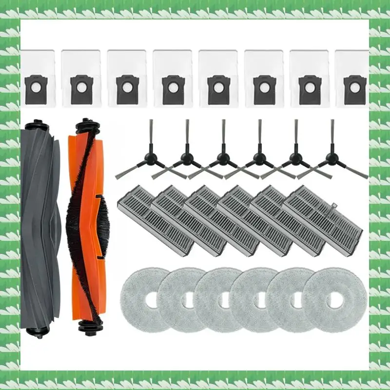 

ONCE для Dreame L10s Pro Ultra Heat, X30 Ultra, X30 Pro Plus комплект запасных частей, аксессуары, щетка, фильтр, швабра, тканевый мешок для пыли