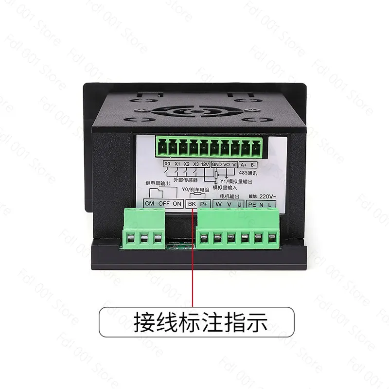 Frequency Converter Electric Inverter 1500W RS485 Add Motor Driver 0.75KW MCU Single Phase Input 220V 3-Phase Output 0.4KW 1.5KW