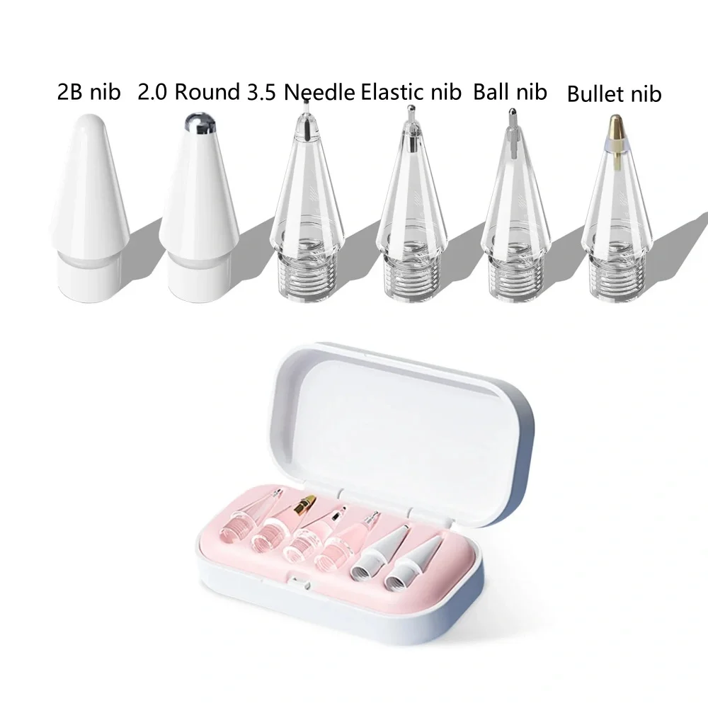 

Сменные наконечники для карандашей, противоударный стилус с защитой от царапин, накладка из полипропилена, наконечники для ручек для Apple Pencil для Apple Pencil 1/2