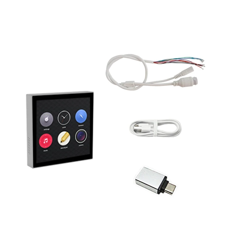 

For Lichee RV 86 Panel Smart Home Central Control Linux D1 Development Board Kit+4-Inch 480X480 Touch Screen+Case 512MB Set