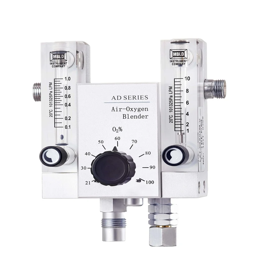 Medical  Regulator Air Flowmeter Air  Blender  Cylinder