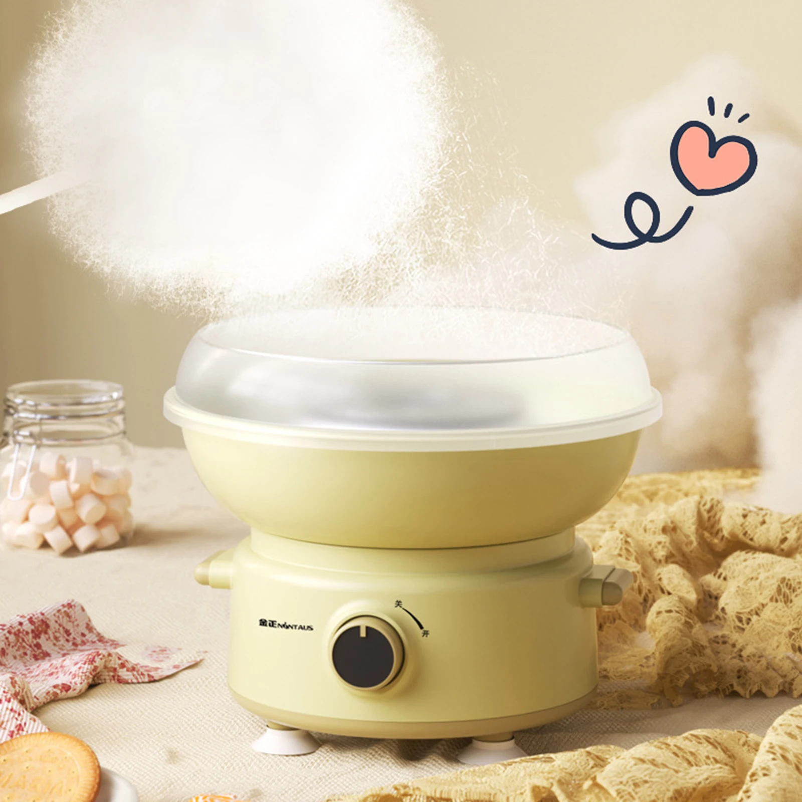 

Party Use Cotton Candy Machine For Children Electric Diy Marshmallow Machine Mini Automatic for Kid Cotton Candy Making Machine