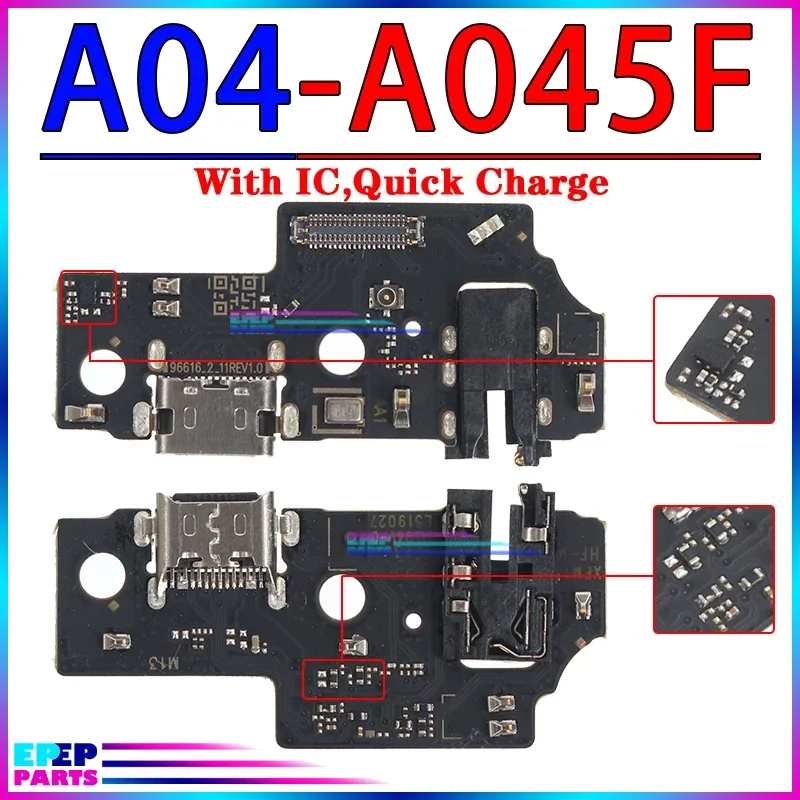 Usb Dock Charger Port for Samsung Galaxy A05 A05S A15 A25 A35 A55 A04 A04E A04S A14 A24 A34 A54 4G 5G Charging Board Module